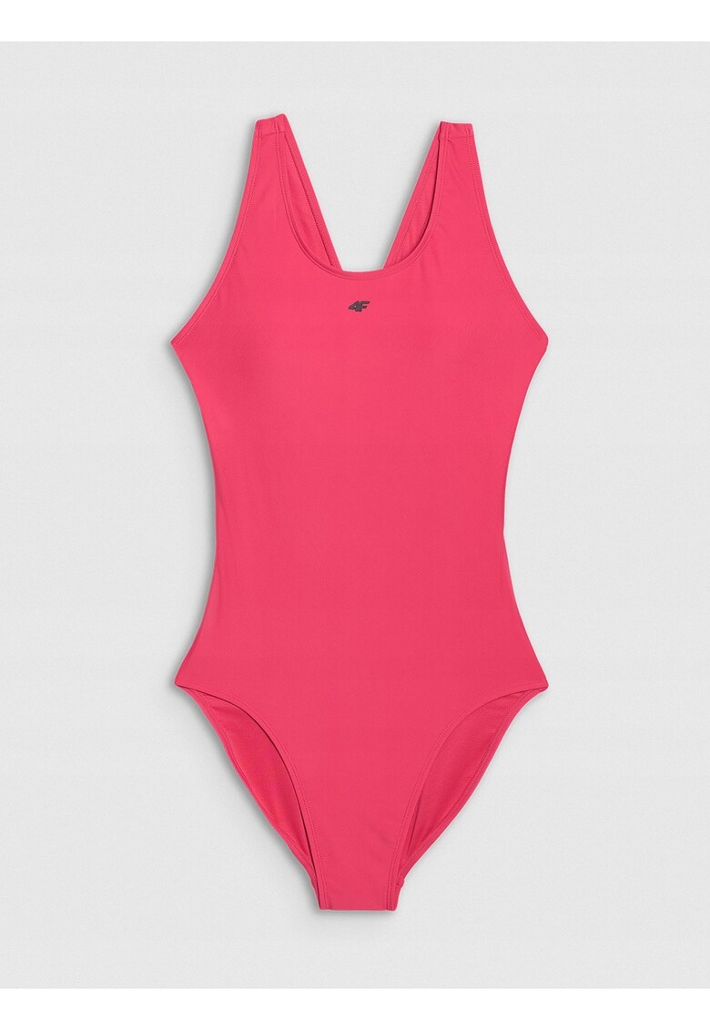 Costum de baie dintr-o singura piesa dama - roz - elastan