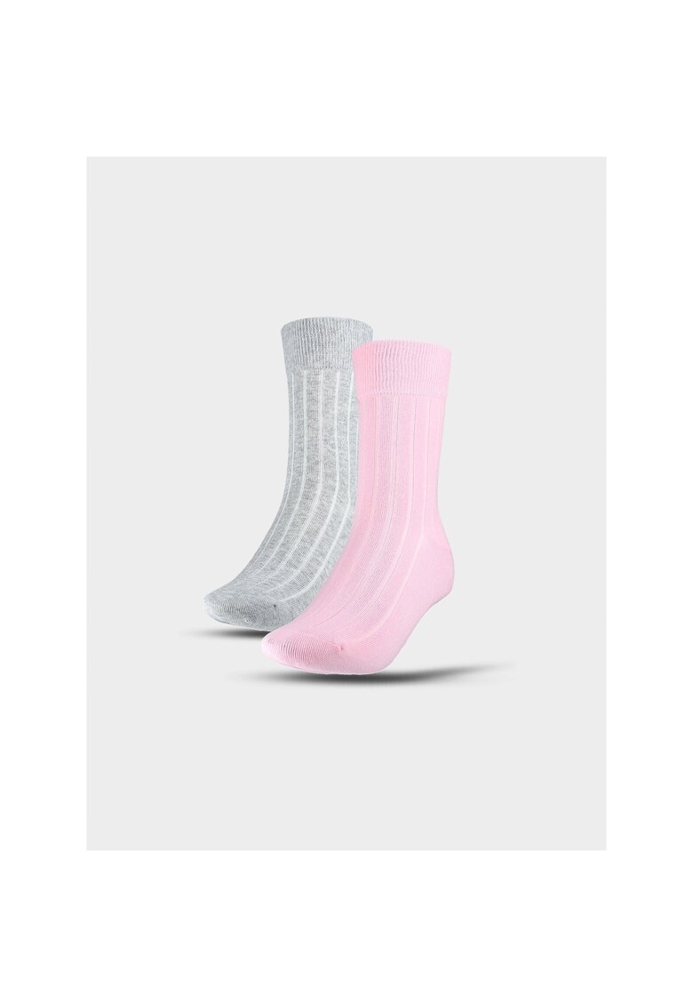 Sosete Sport Femei Multicolor Din Bumbac - Set 2 Perechi - Gamba Medie - Confort si Durabilitate