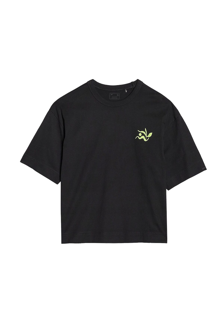 4f Tricou dama WSS25TTSHF1967-20S - 4F - Bumbac - Negru