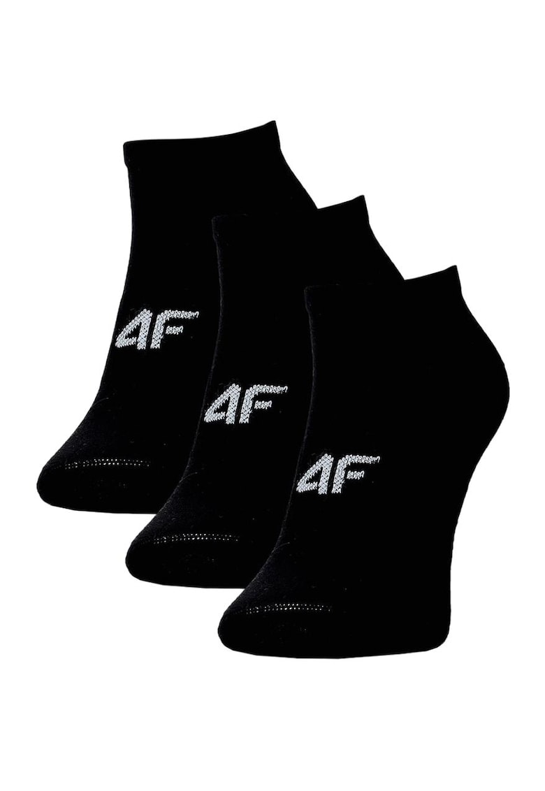 Sosete barbati WMM00USOCM442-20S - 4F - Bumbac - 3 perechi - Negru