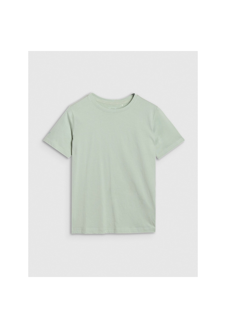 Tricou sport oversized - imprimeu Commuters Club - verde - bumbac -