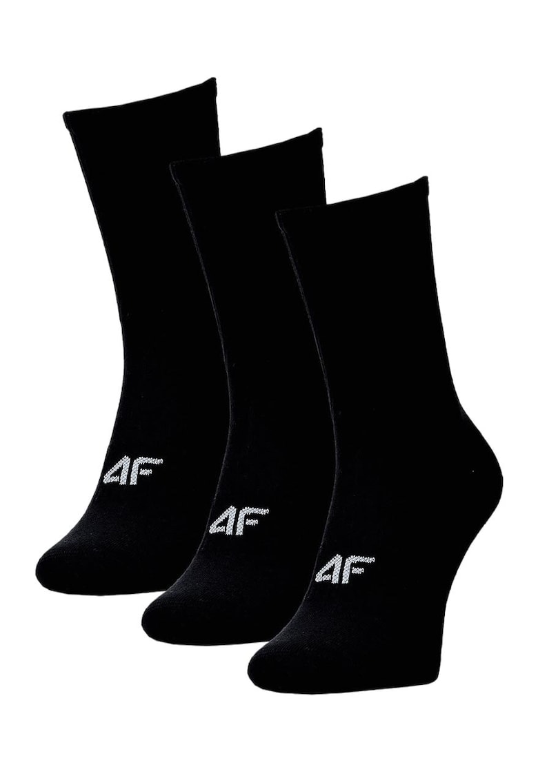 Sosete barbati WMM00USOCM478-20S - 4F - Bumbac - 3 perechi - Negru
