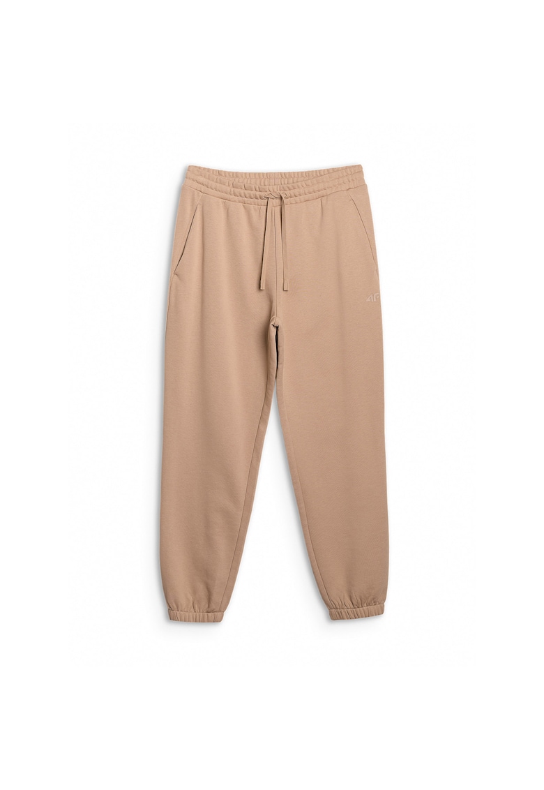 Pantaloni barbati - jogger - bej - bumbac