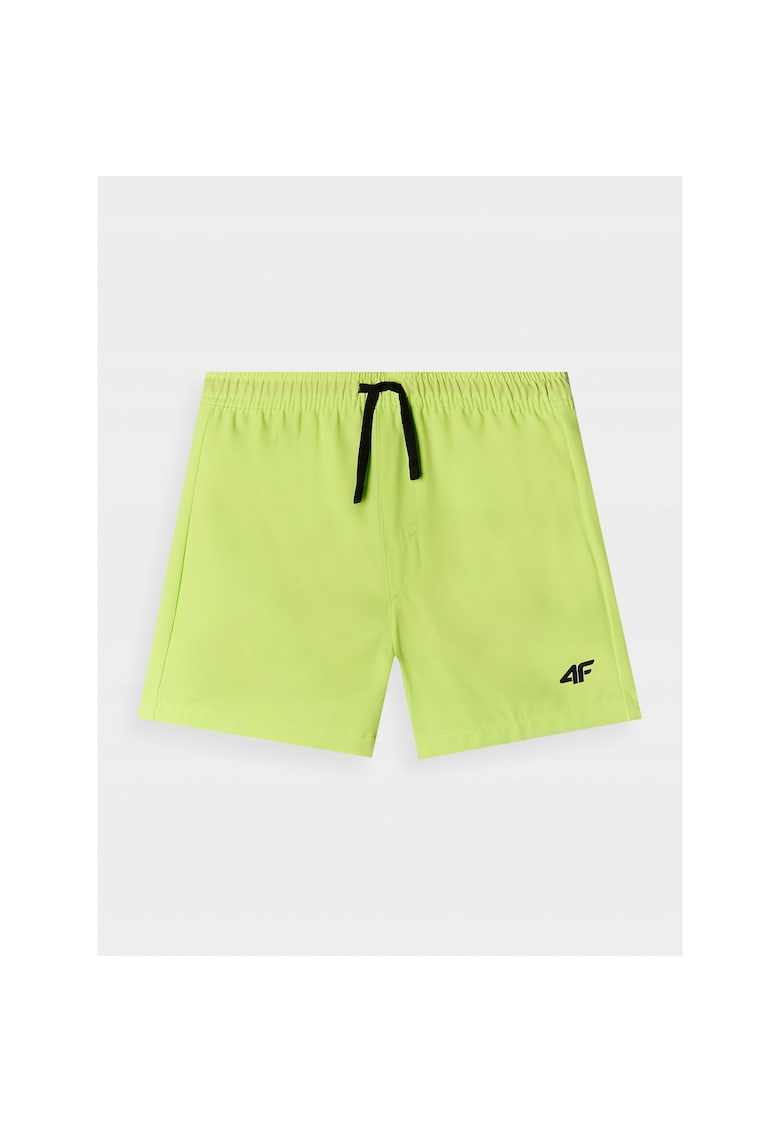 Sort de plaja baieti verde - material elastic - uscare rapida