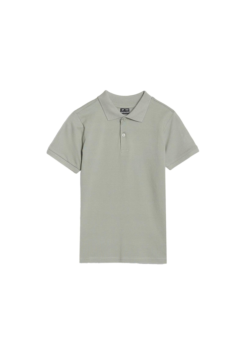 Tricou polo unisex  bumbac - croiala normala - verde -