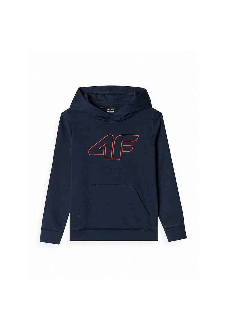 Hanorac Baieti Junior Bleumarin - Regular Fit - Bumbac si Poliester - Marimea 128 - SPORTSTYLE