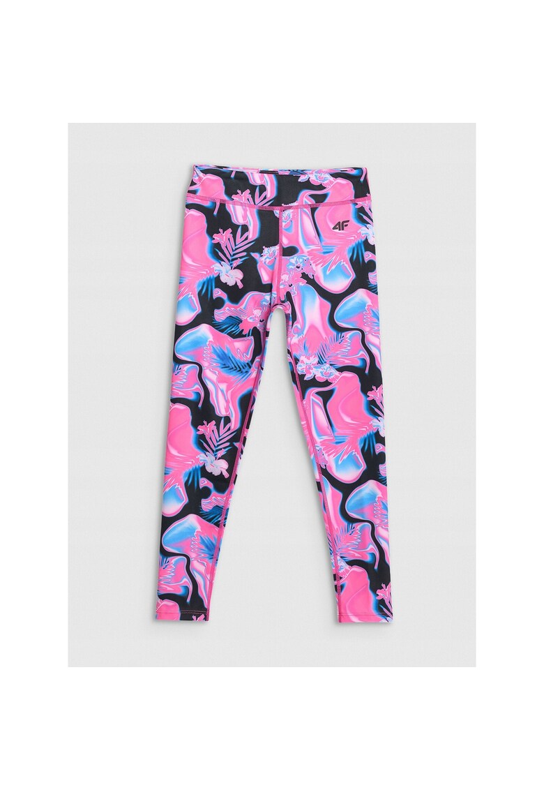Colanti sport textil - multicolor - uscare rapida - pentru fete