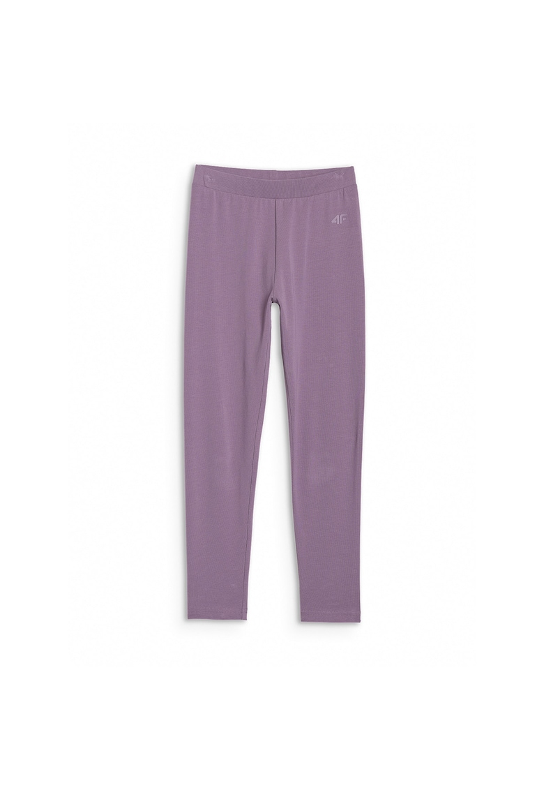 Colanti mov - slim fit - bumbac - pentru fete