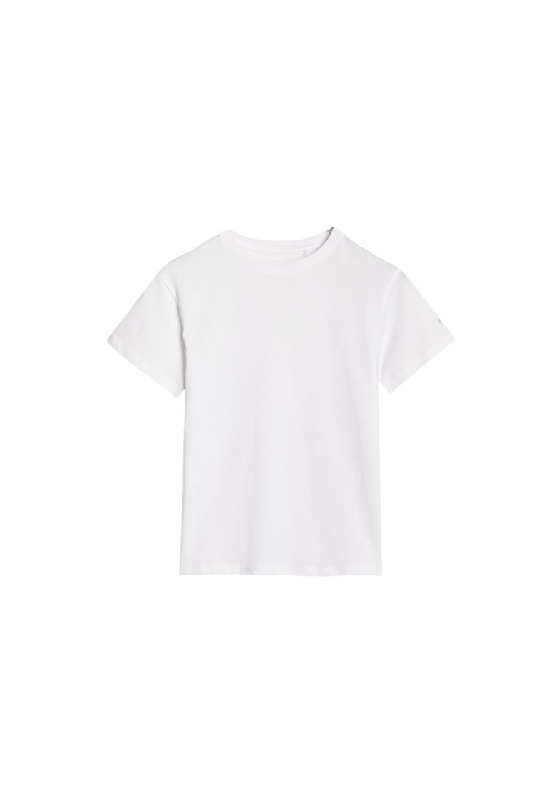 Tricou alb - bumbac