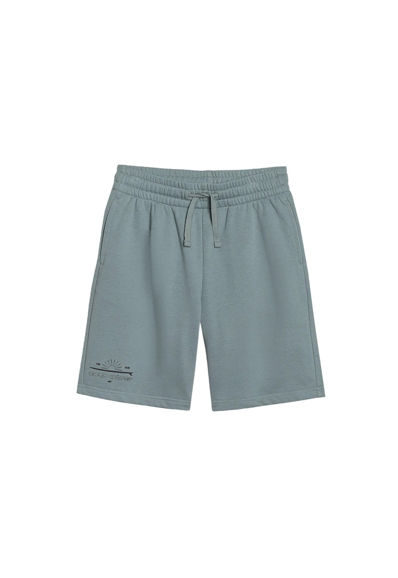 Pantaloni scurti sport copii - turcoaz -