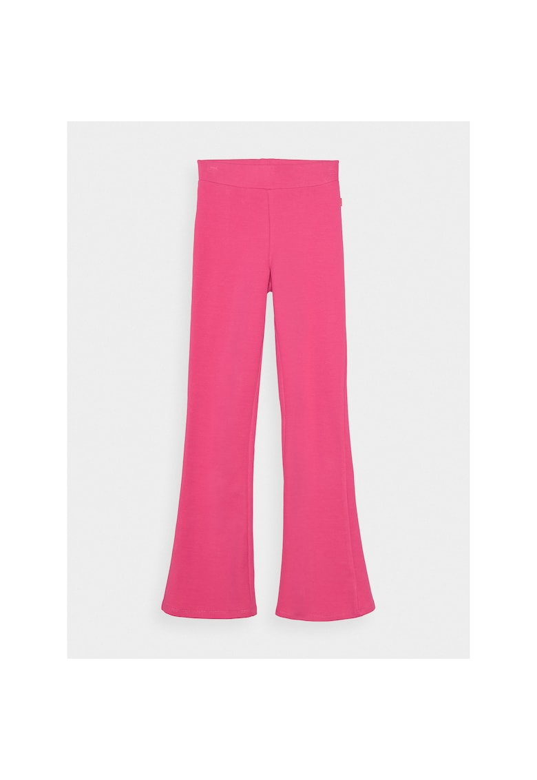 Colanti sport fete - roz - talie inalta - slim fit - bumbac