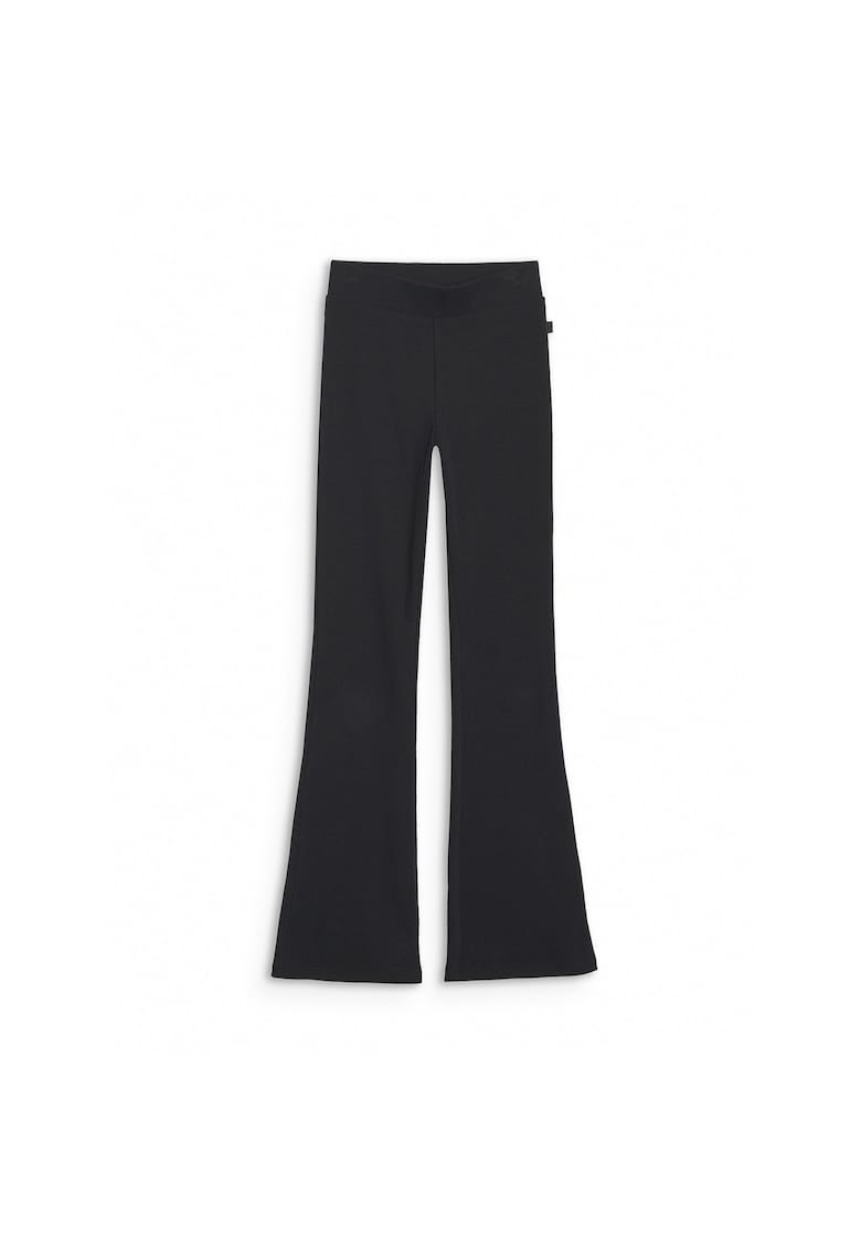 Pantaloni sport fete - negru - bumbac