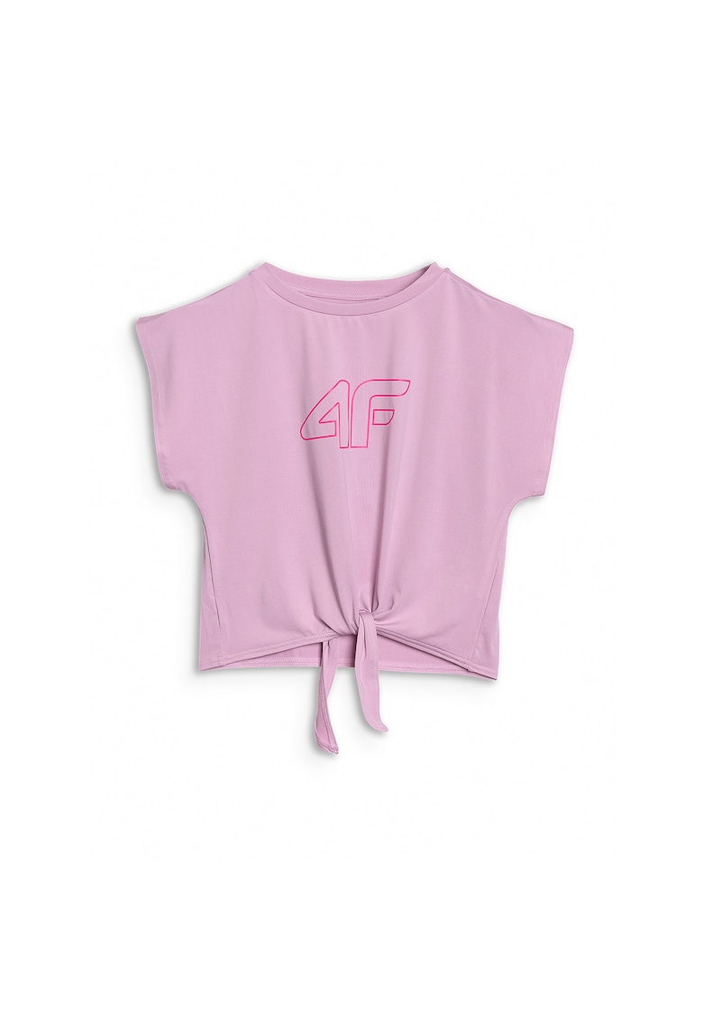 Tricou pentru fete - fibre sintetice - roz