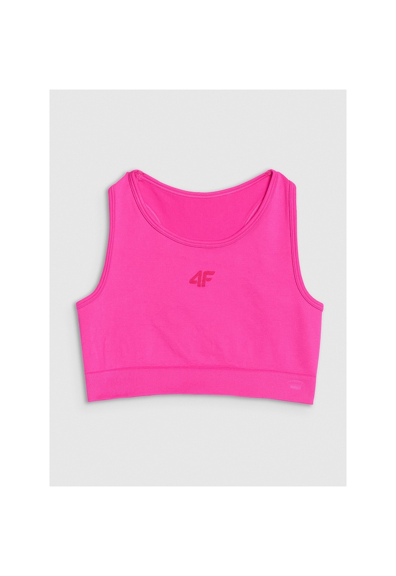 Bustiera sport roz - uscare rapida - pentru fete - sintetic