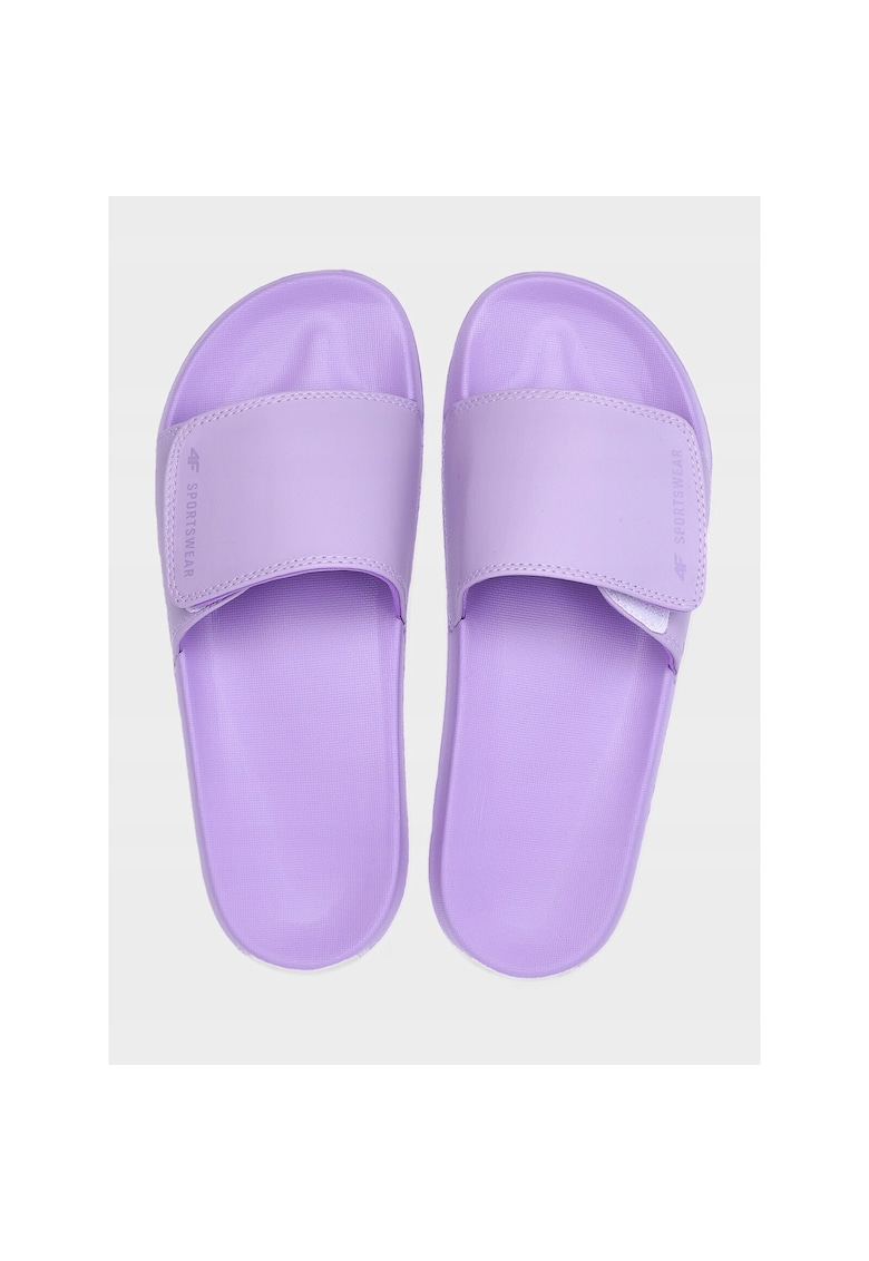 Slapi Femei Sport Lila - Marime 36 - Talpa EVA - Velcro - Poliuretan