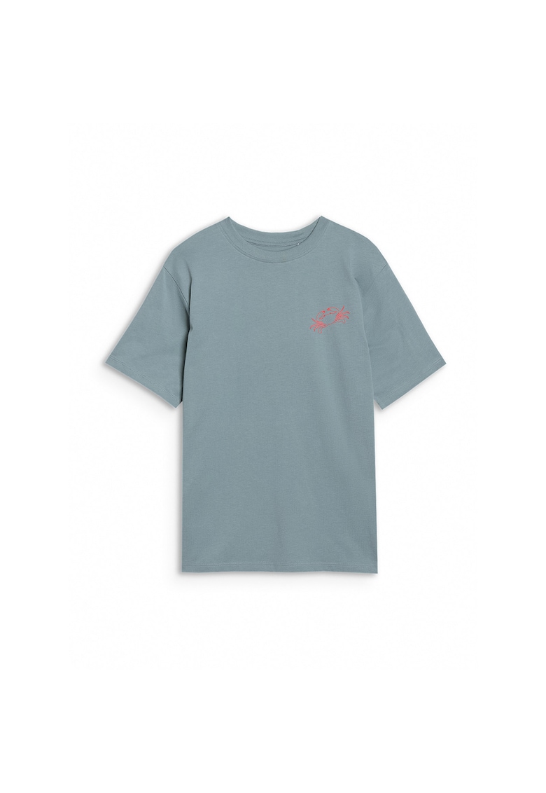 Tricou baieti - turcoaz - 100% bumbac