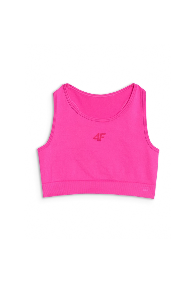 Bustiera sport roz - uscare rapida - pentru fete - sintetic