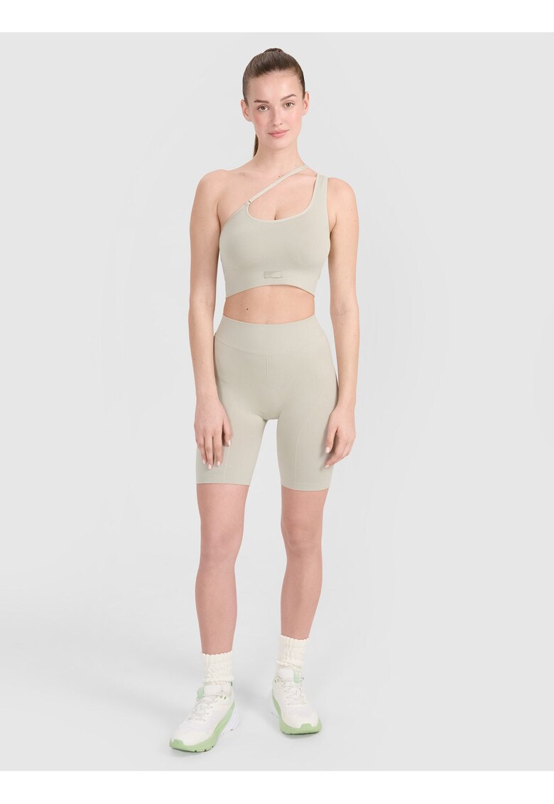 Colanti ciclism fara cusaturi - bej - pentru femei -