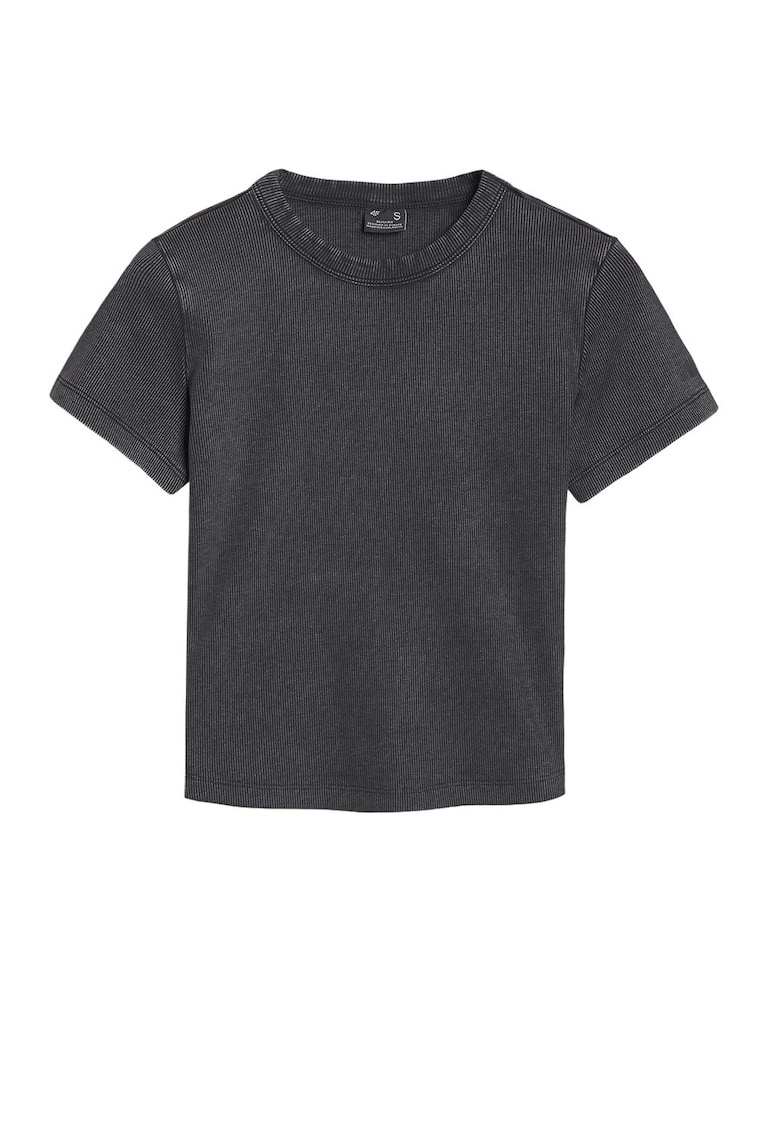 Tricou dama RSS25TTSHF2696-20S - 4F - Bumbac - Negru