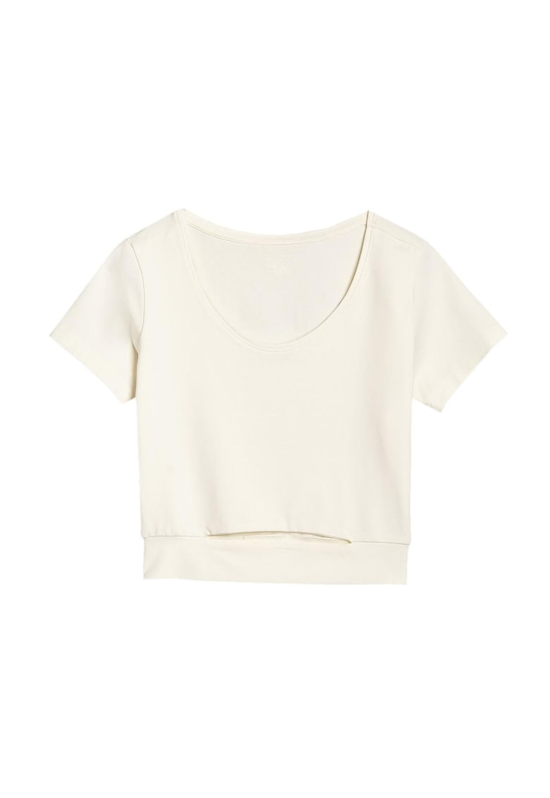 Tricou dama alb - bumbac - Alb