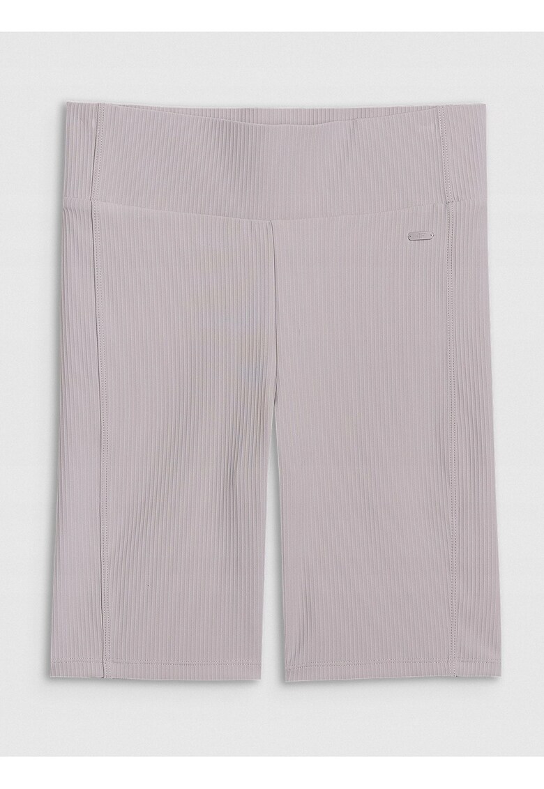 Colanti scurti gri - sportivi - material tricotat