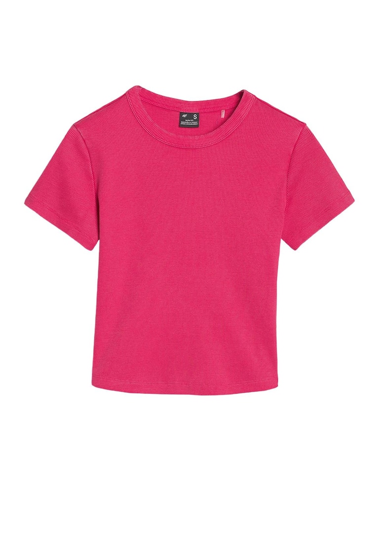 4f Tricou dama RSS25TTSHF2696-54S - 4F - Bumbac - Roz