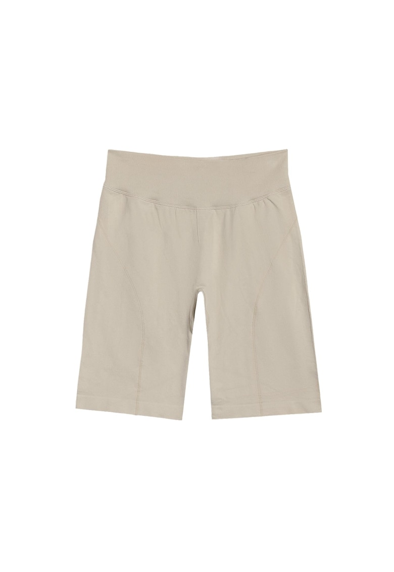 Colanti scurti sport dama bej -