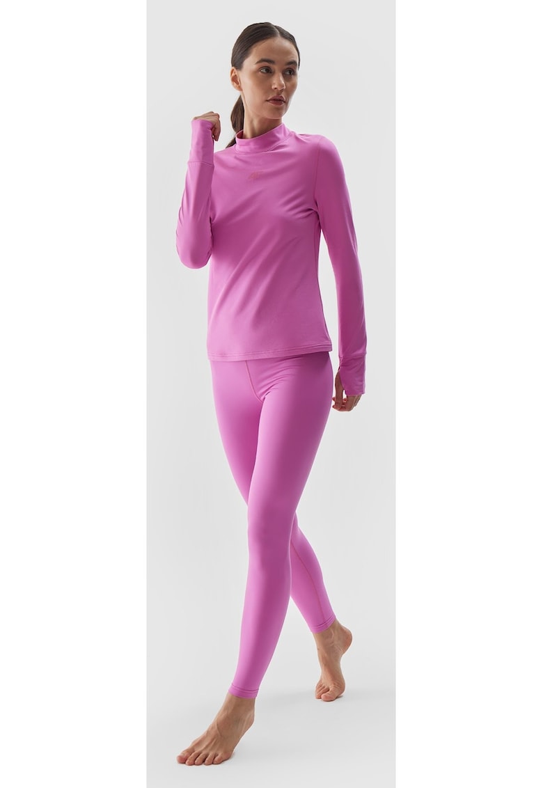 Pantaloni Termoactivi Dama Fucsia Schi - Elastan - Izolatie Optimizata - AW24
