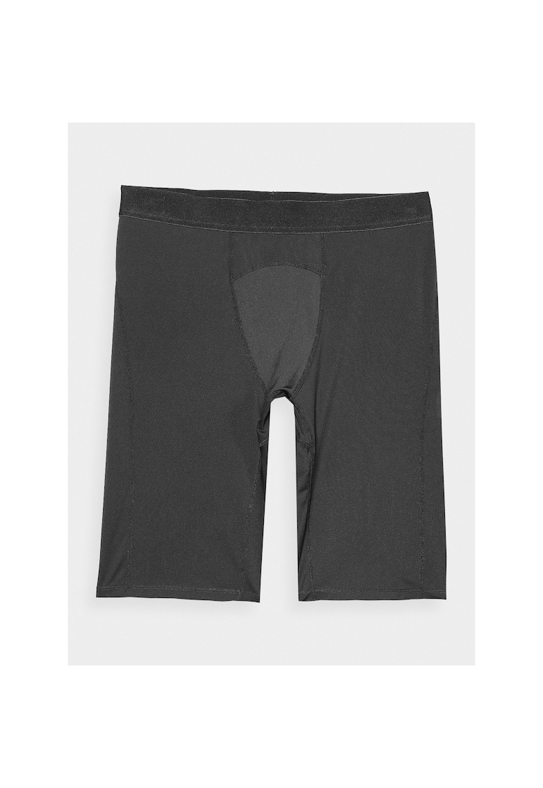 Pantaloni scurti de trening Slim - uscare rapida - negru - material reciclat