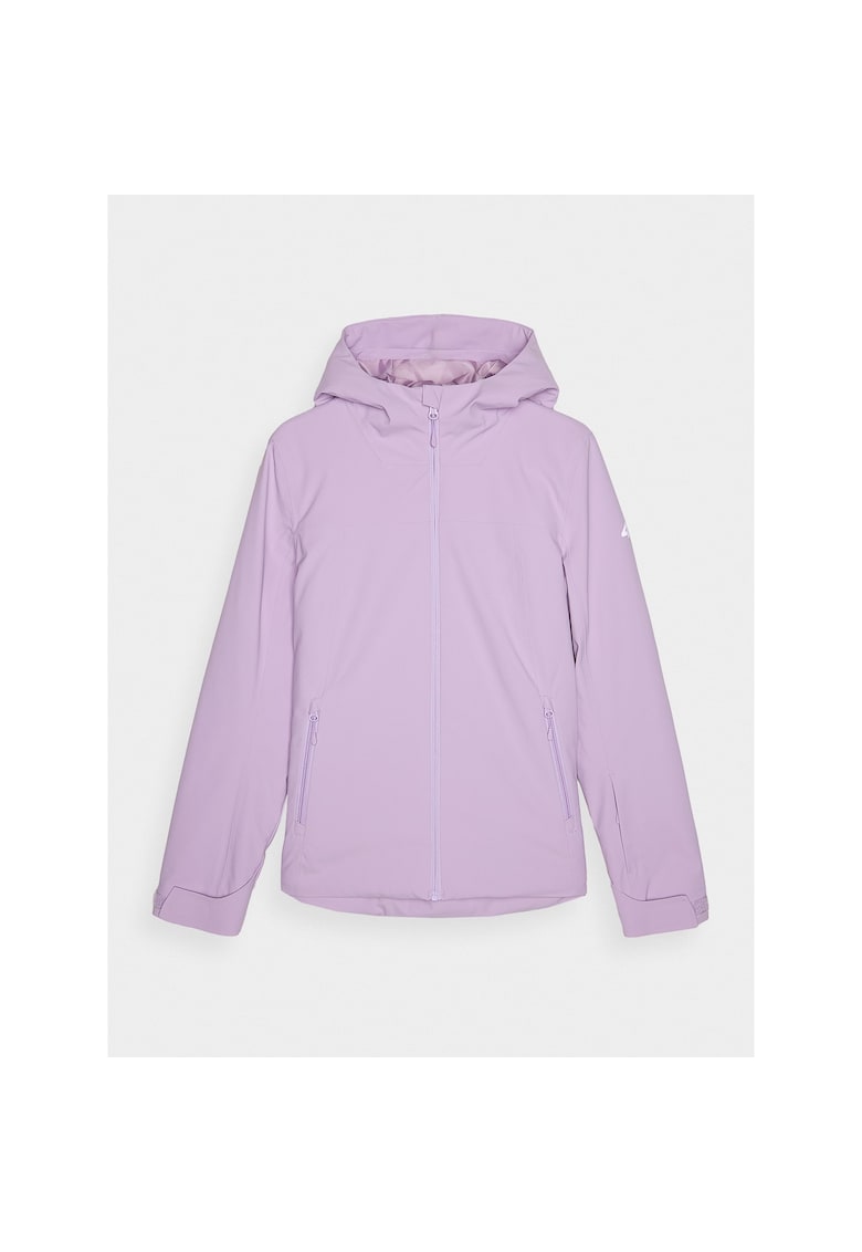 Geaca de schi pentru femei NeoDry 5000 - violet - impermeabila - umplutura sintetica - gluga integrata - buzunare functionale - sezon toamna-iarna 2024 -