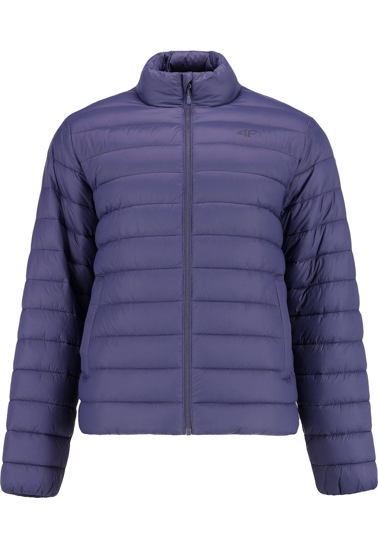 Geaca Puf Barbati Bleumarin - Matlasata - Hidrofoba - Confort Termic 4FWarm - S-3XL - Umplutura Sintetica Reciclata - SPORTSTYLE