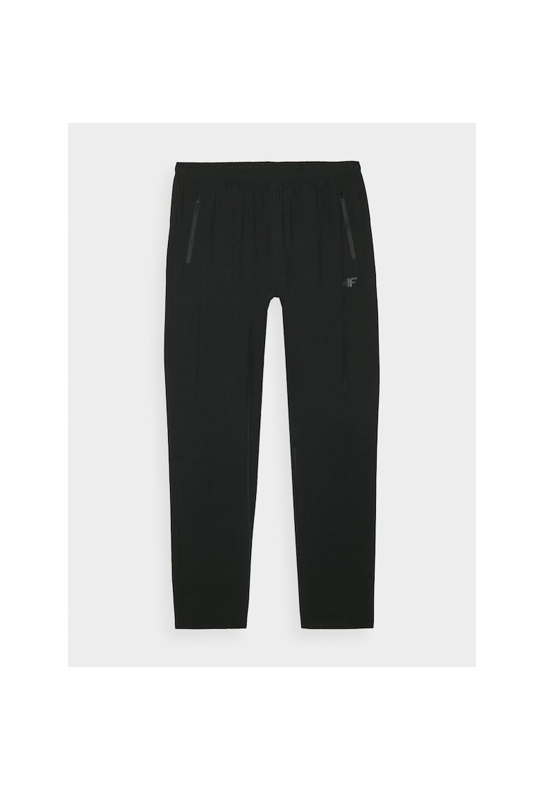 Pantaloni sport barbati sintwtic/elastan - uscare rapida - negru