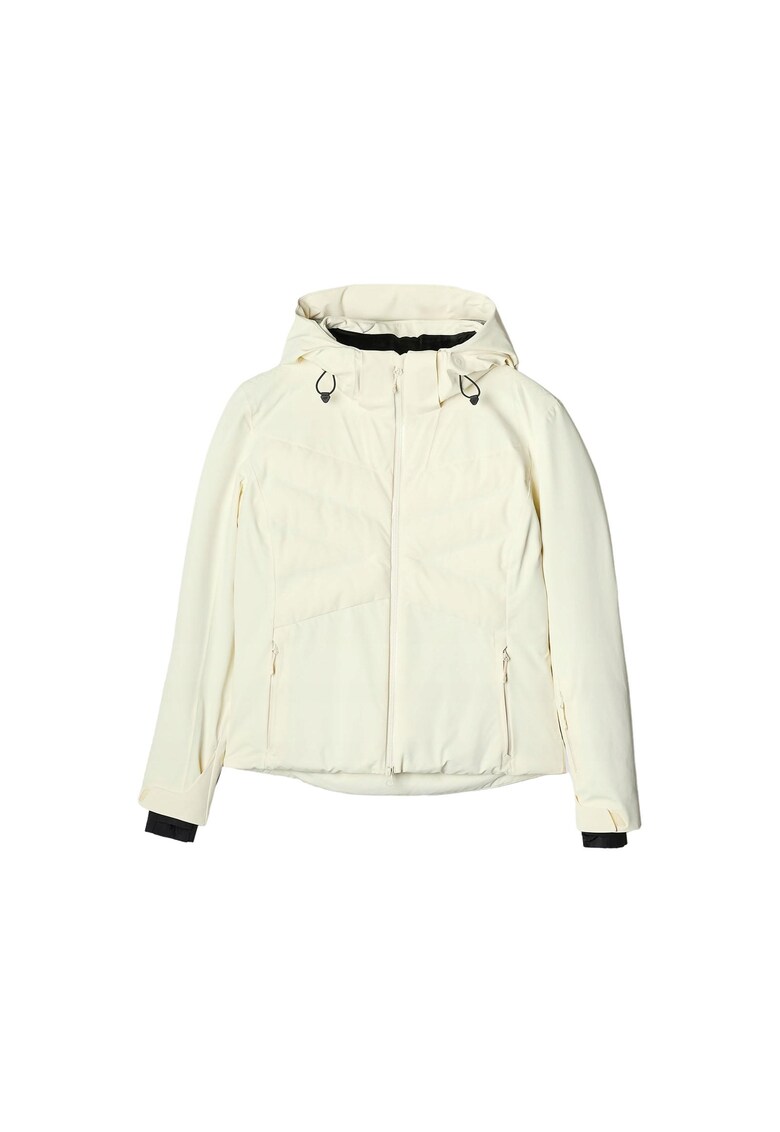 Geaca de schi pentru femei impermeabil - ecru -