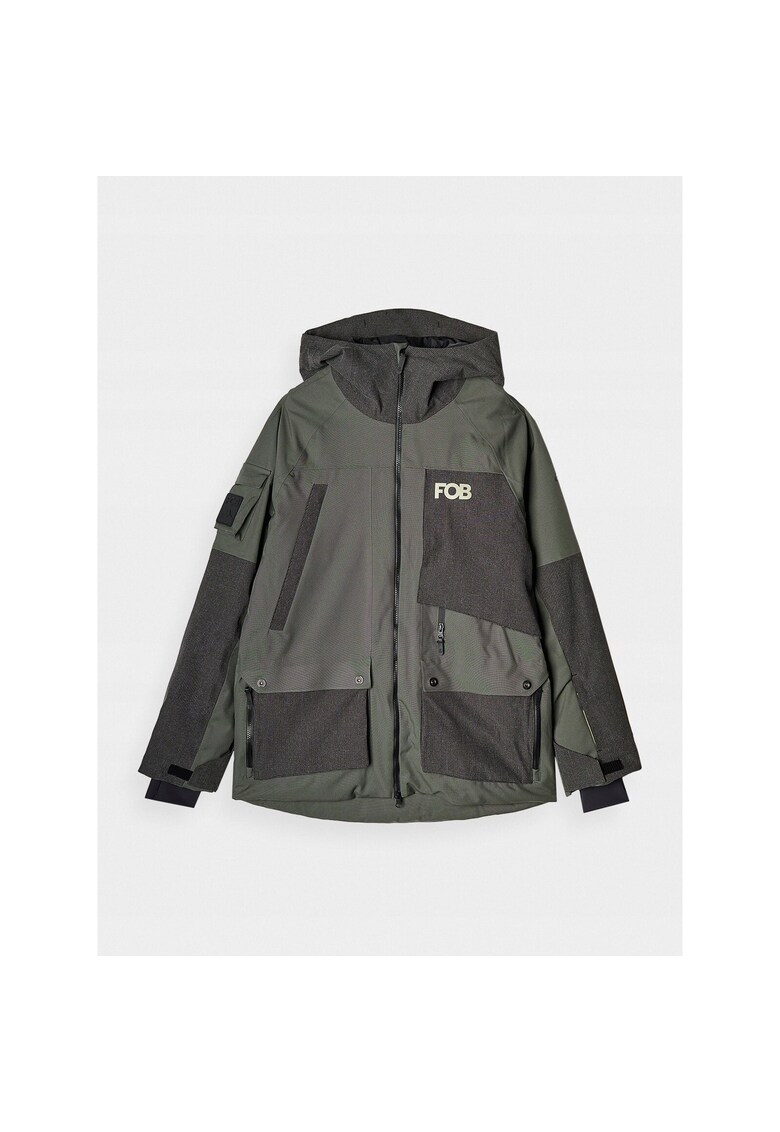 Geaca Tehnica Snowboarding Barbati NeoDry 10000/8000 - Kaki - Poliester - Iarna AW24