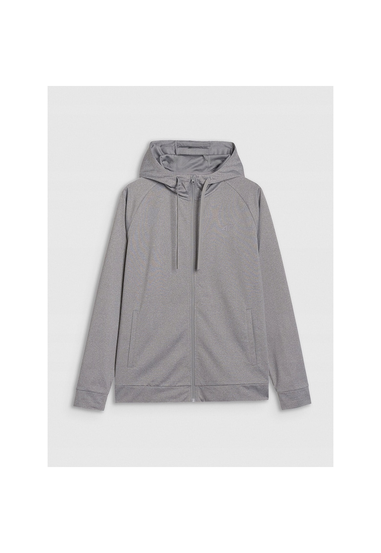 Hanorac sport barbati gri - fibre sintetice