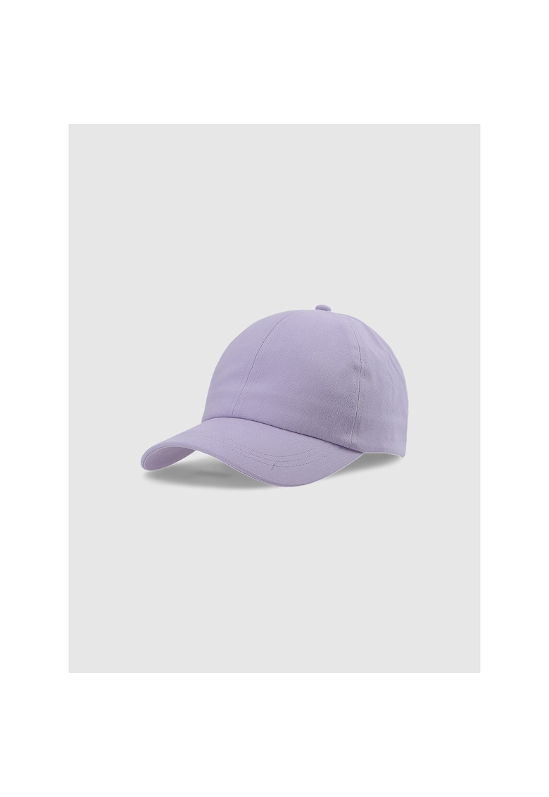 4f Caciula unisex - violet - L/XL - bumbac - 6 panouri