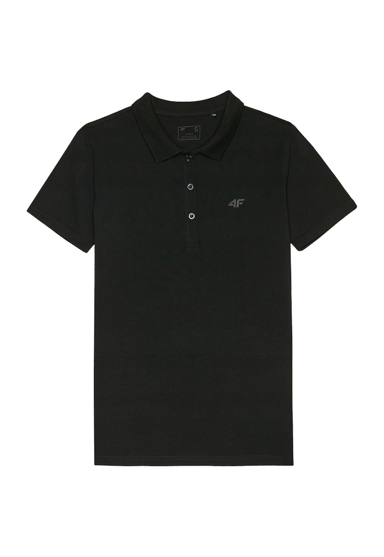 Tricou polo dama Negru - Negru
