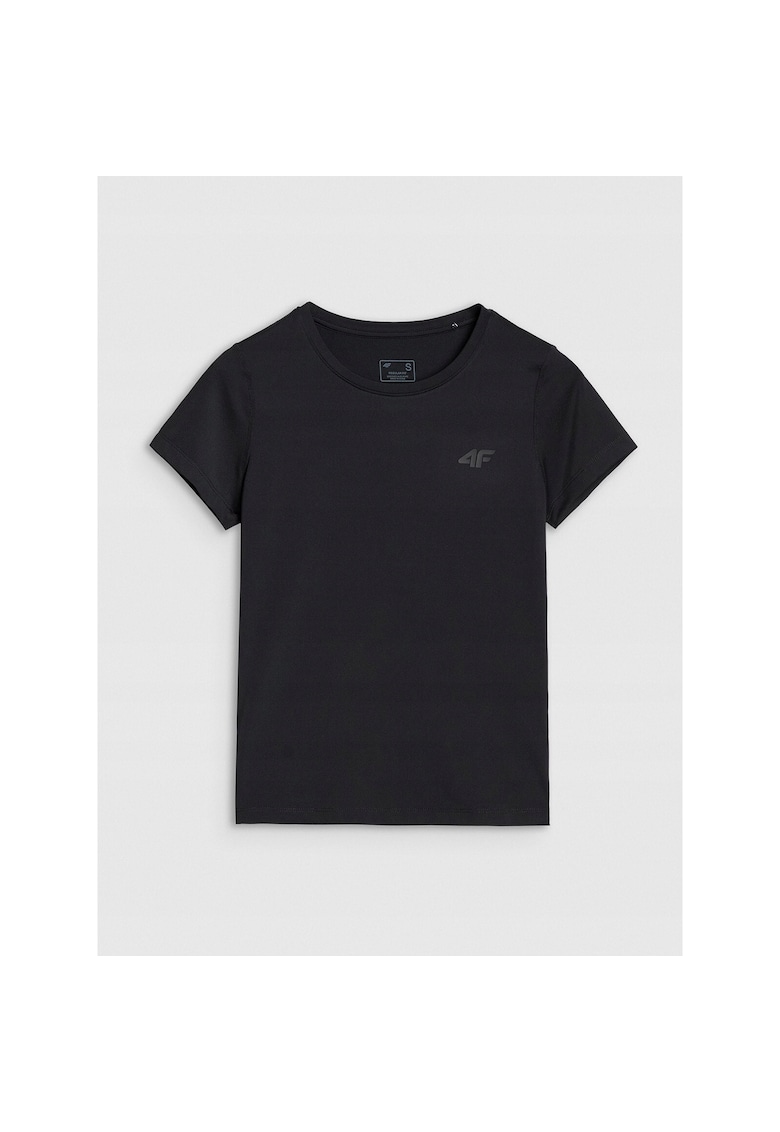 Tricou sport uscare rapida - negru - pentru femei - textil