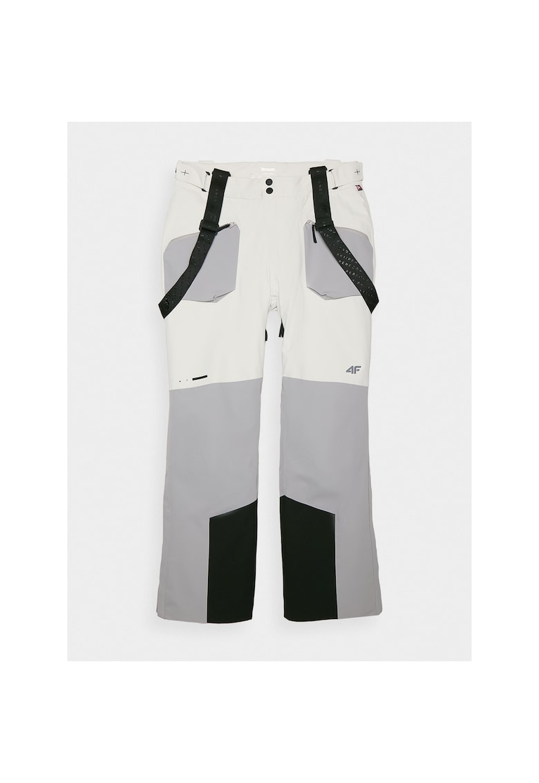 Pantaloni Schi Barbati Dermizax 20000 - PrimaLoft - Gri Deschis - AW24