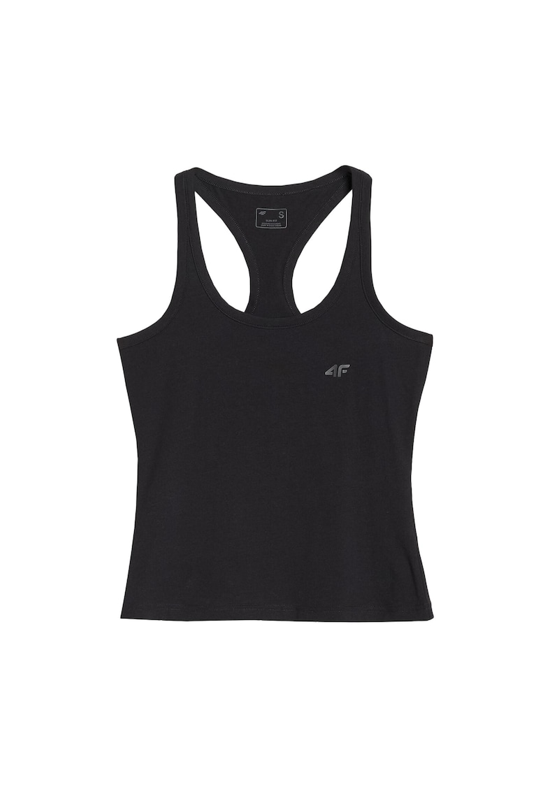Maiou sport dama WMM00TSLEF124-20S - 4F - Bumbac - Negru