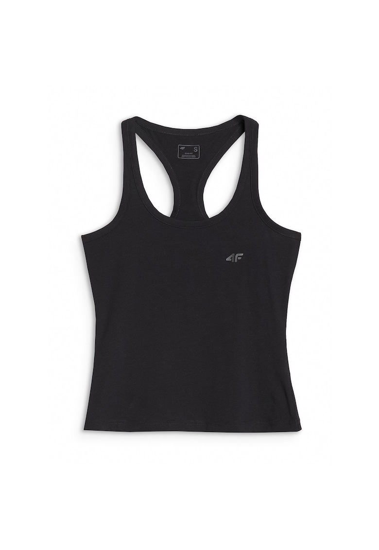 Maiou sport dama WMM00TSLEF124-20S - 4F - Bumbac - Negru