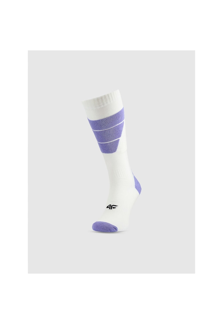 Sosete sport dama - ciorapi de schi - violet - sintetic