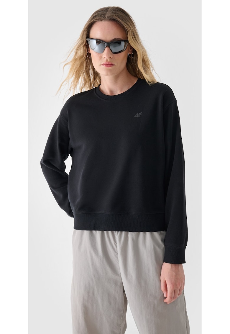 Hanorac dama bumbac/poliester - negru