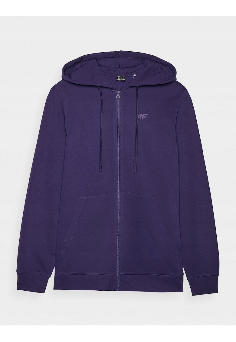 Hanorac Bleumarin Barbati Fermoar - Regular Sport - 65487
