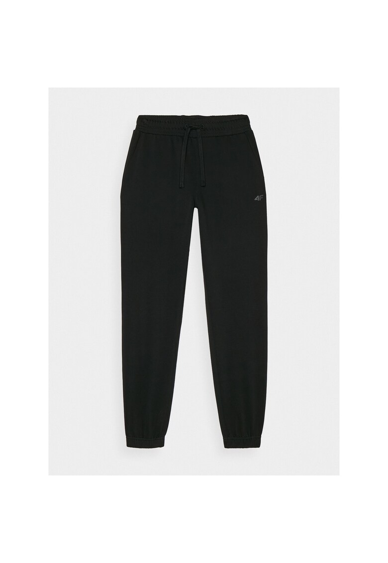 Pantaloni sport bumbac negru