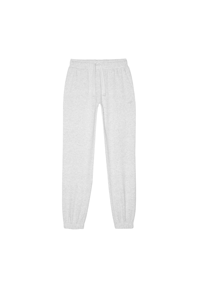 Pantaloni Jogger Casual pentru Femei Gri Deschis - Bumbac - Regular Fit - XS-XXL