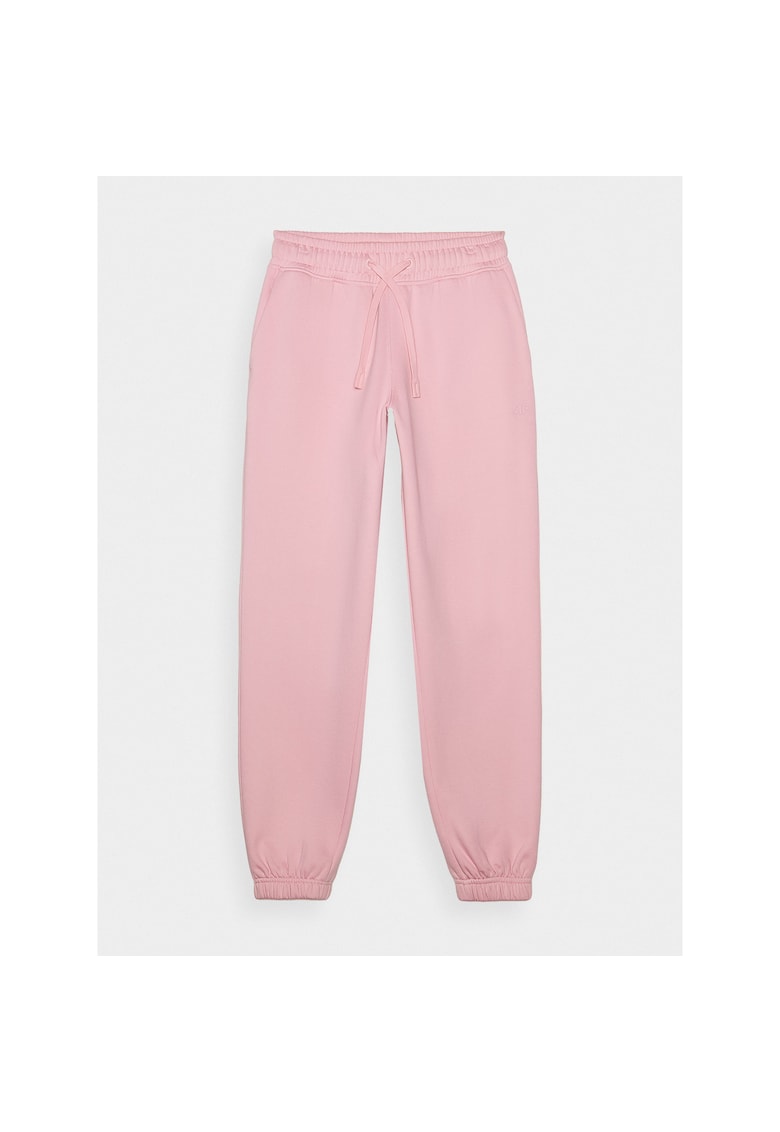 Pantaloni sport dama WMM00TTROF1137-56S - 4F - Bumbac - Roz