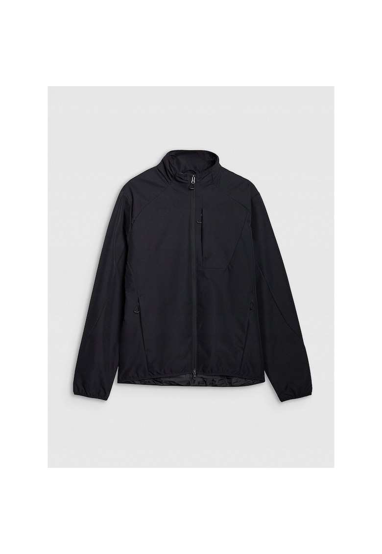 4f Jacheta sport barbati - puf sintetic - negru