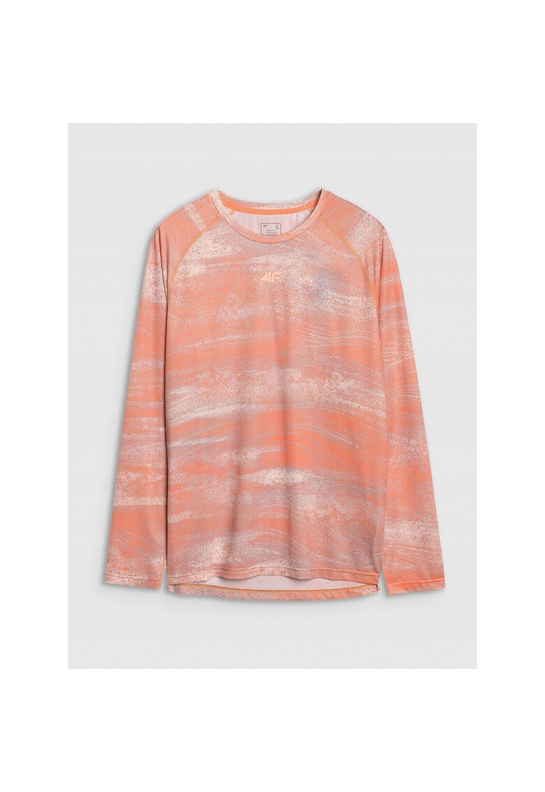 Bluza ciclism - uscare rapida - portocaliu - material sintetic