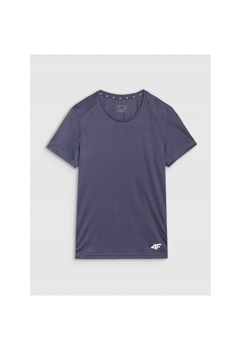 Tricou alergare dama - Textil - Gri inchis